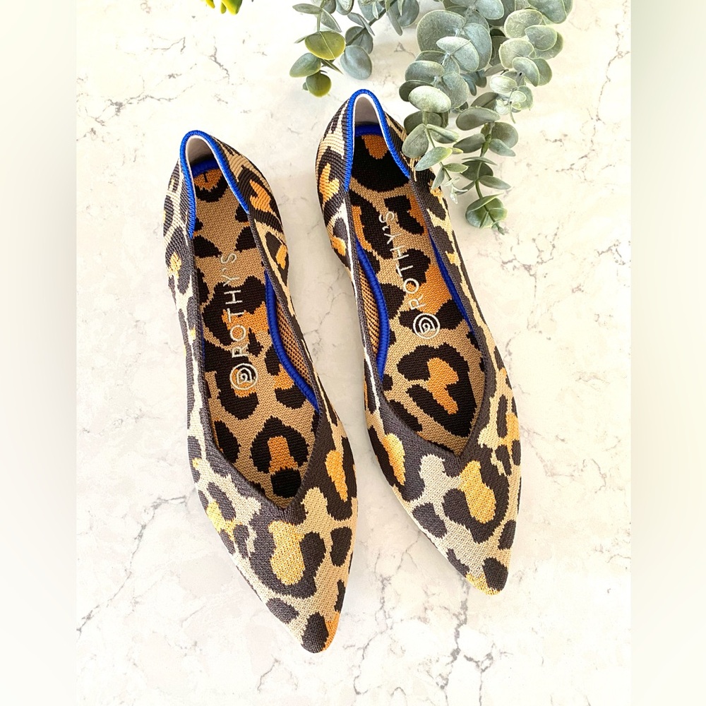 Rothy's Wild Cat Points Size 8.5 EUC - Shoes are in great condition.